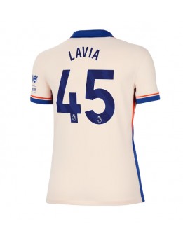 Chelsea Romeo Lavia #45 Zenski Gostujuci Dres 2024-25 Kratak Rukavima